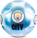 Hy-Pro Man City Classic Signature Football Size 5 with Metallic Finish view 7