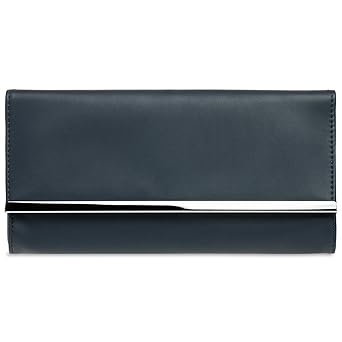 CASPAR TA393 elegante Damen Envelope Clutch Tasche Abendtasche