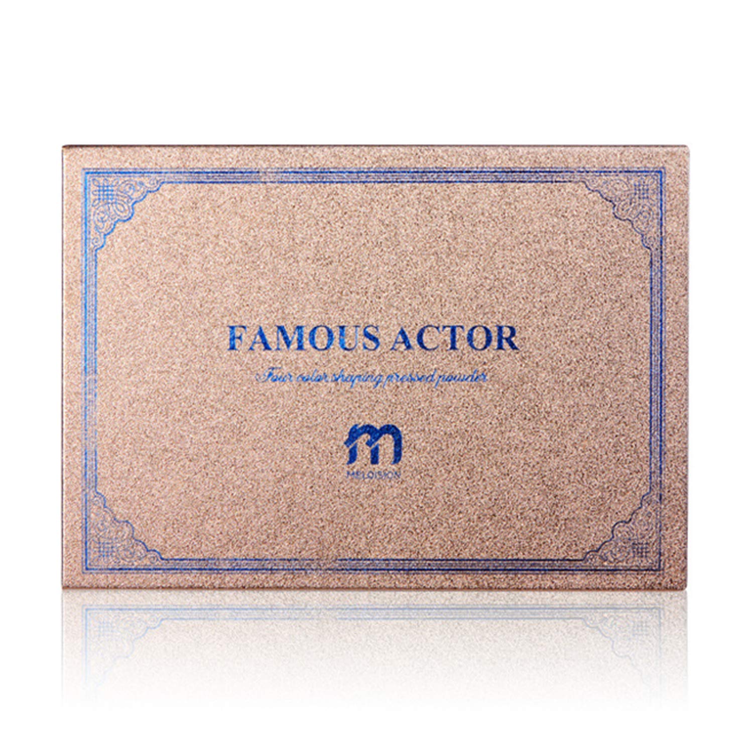 Vtrem Conture Makeup Palette 4 Powder Shades Highlighter/Matte Foundation Perfectly Contour Concealer Corrective for All Skin Types