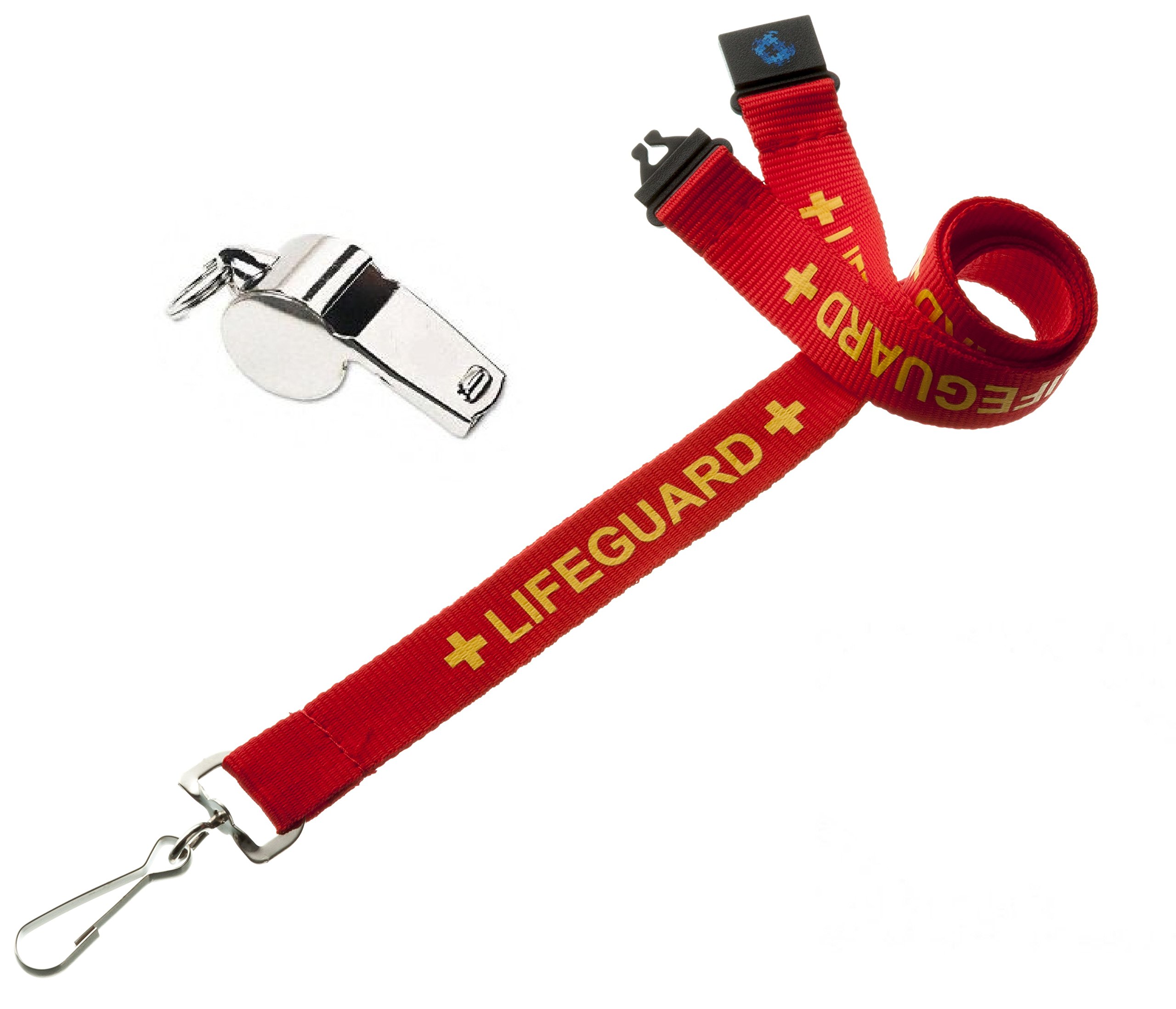 Lifeguard Lanyard & Stainless Steel Whistle