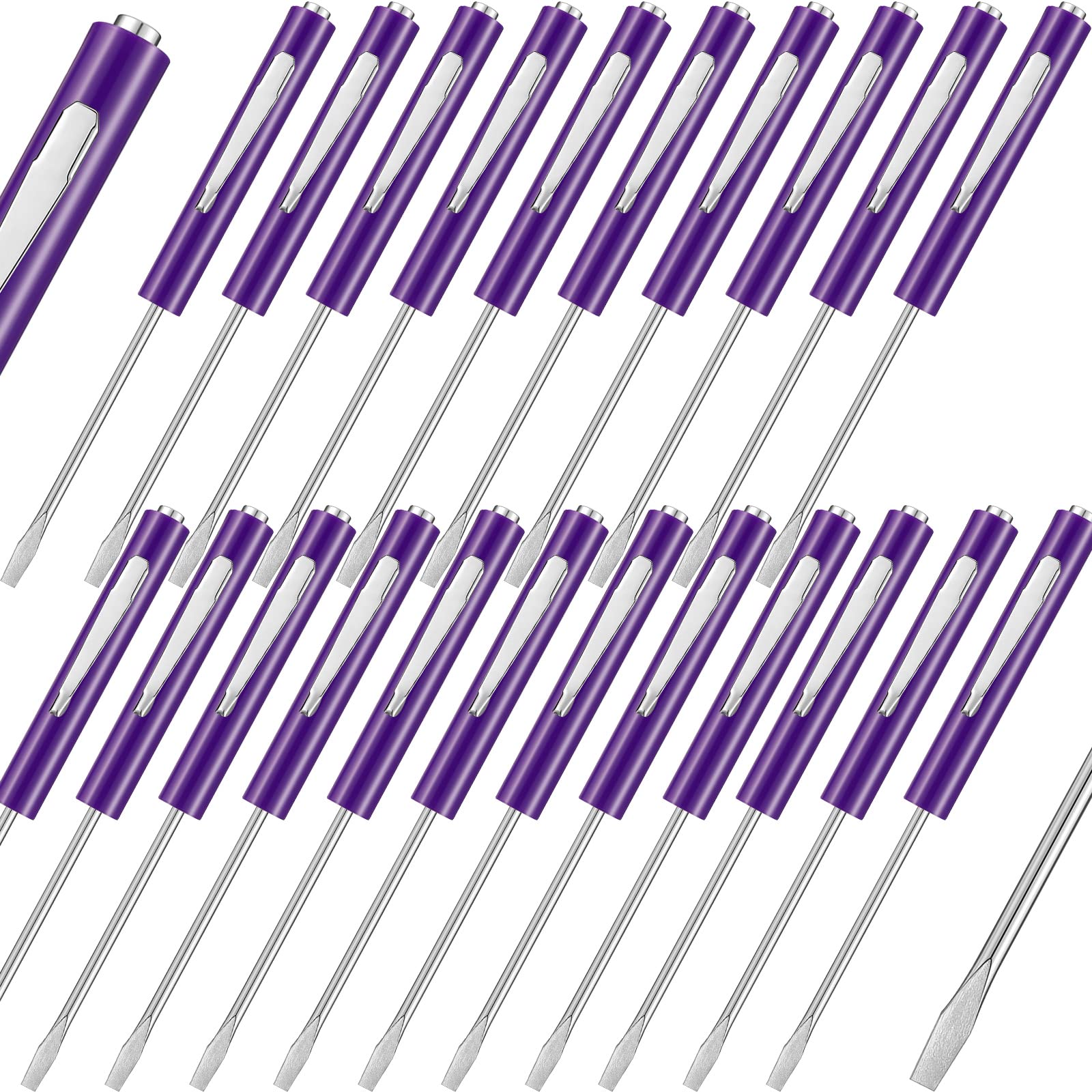 30 Pcs Pocket Screwdriver Mini Tops and Pocket
