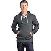 SPORT-TEK Men's Lace Up Pullover Hooded Sweatshirt