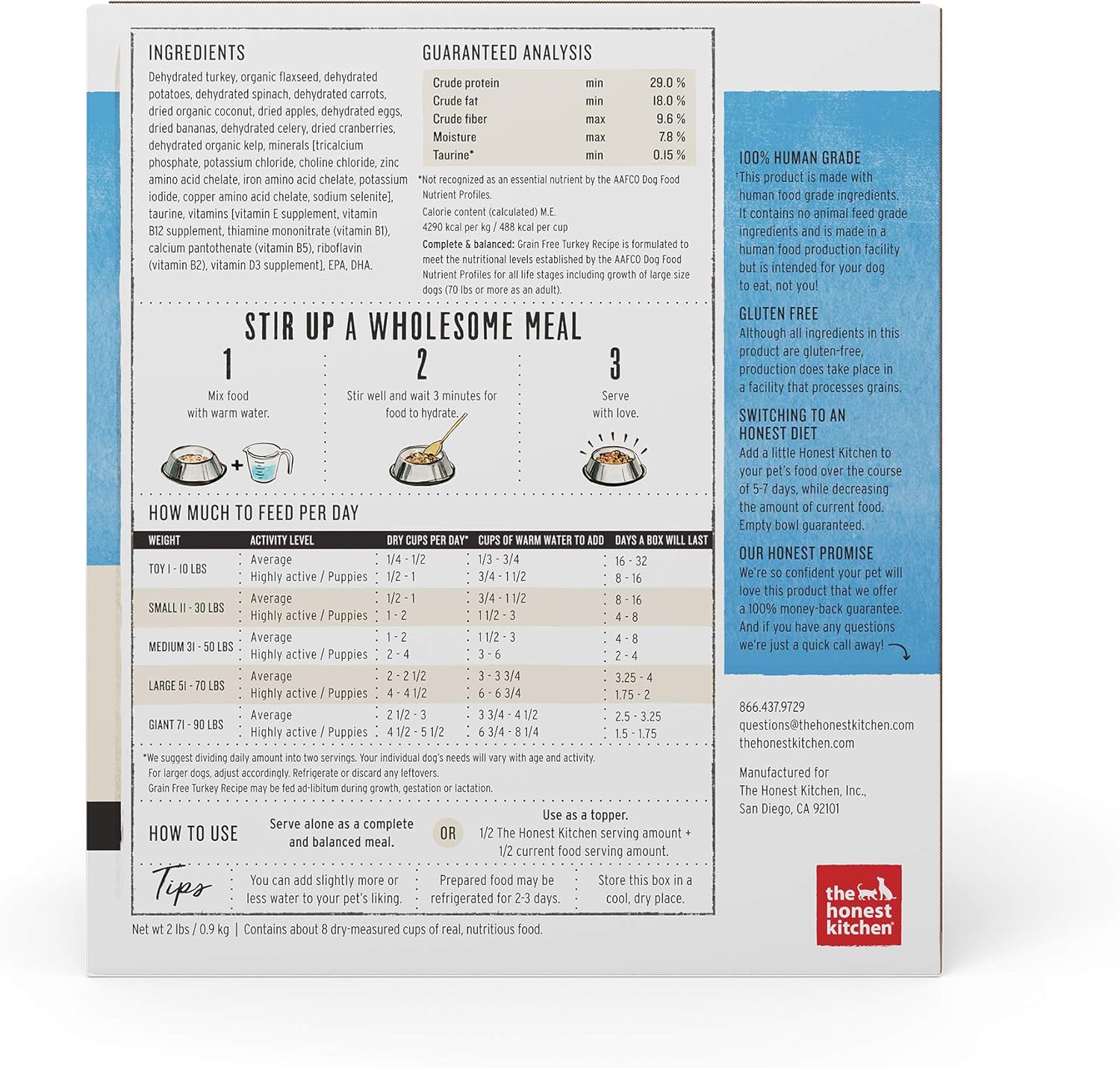 honest kitchen embark