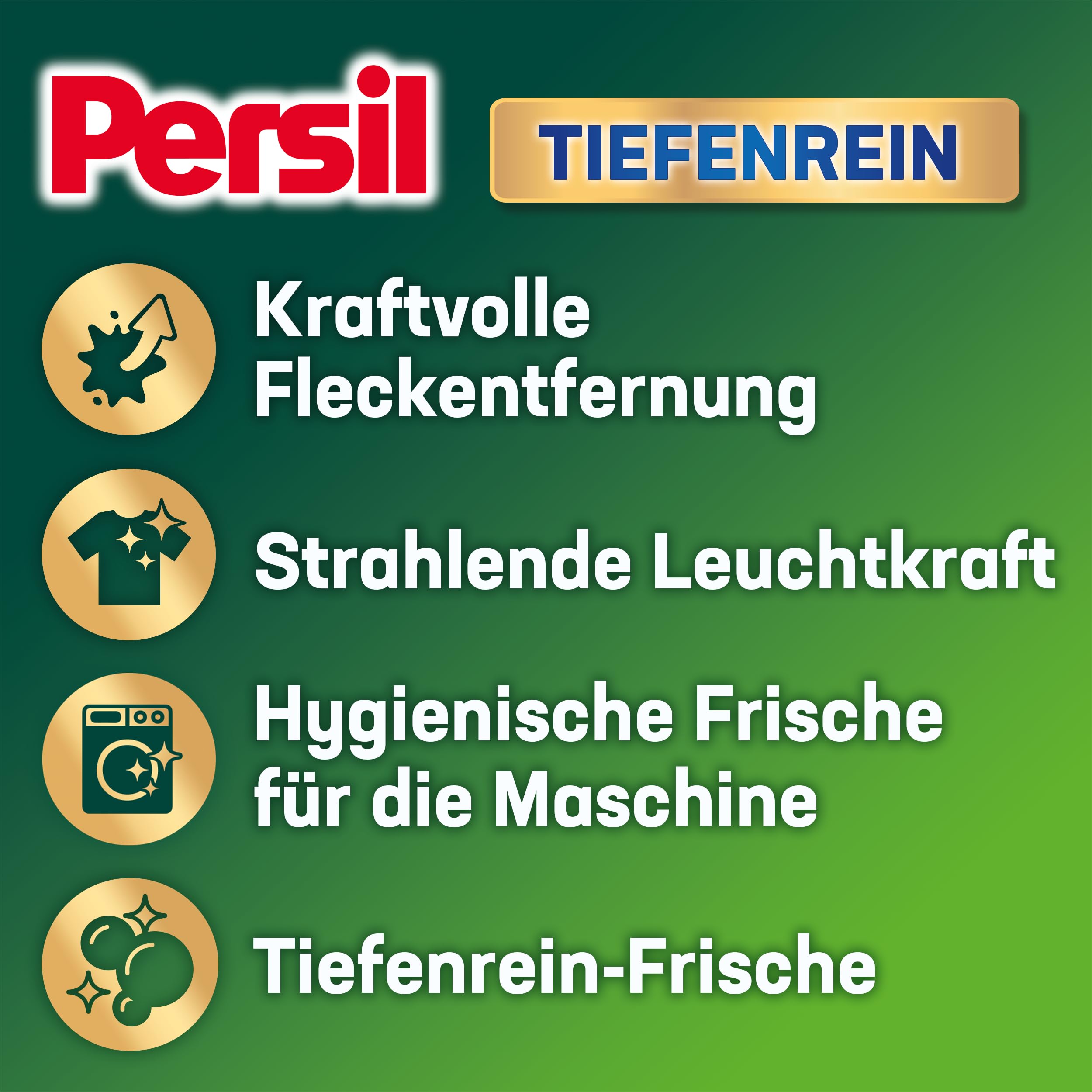 Persil Tiefenrein 4in1 DISCS (100 Waschladungen), Universal Waschmittel mit Tiefenrein-Frische, Vollwaschmittel für reine Wäsche und hygienische Frische für die Maschine 3