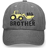 BAOPLAYKIDS Cute Embroidered Baseball Cap for Kids Age 3-8, Funny Adjustable Cotton Embroidery Hat for Boys Girls