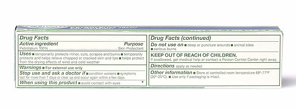 CURAD PETROLEUM JELLY, SKIN PROTECTANT AND MOISTURIZER, 1 OZ. TUBE