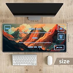 Playmat with Magic Zone for MTG Trading Card