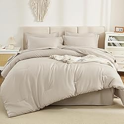 Litanika Comforter King Size Set Tannish Grey - 7