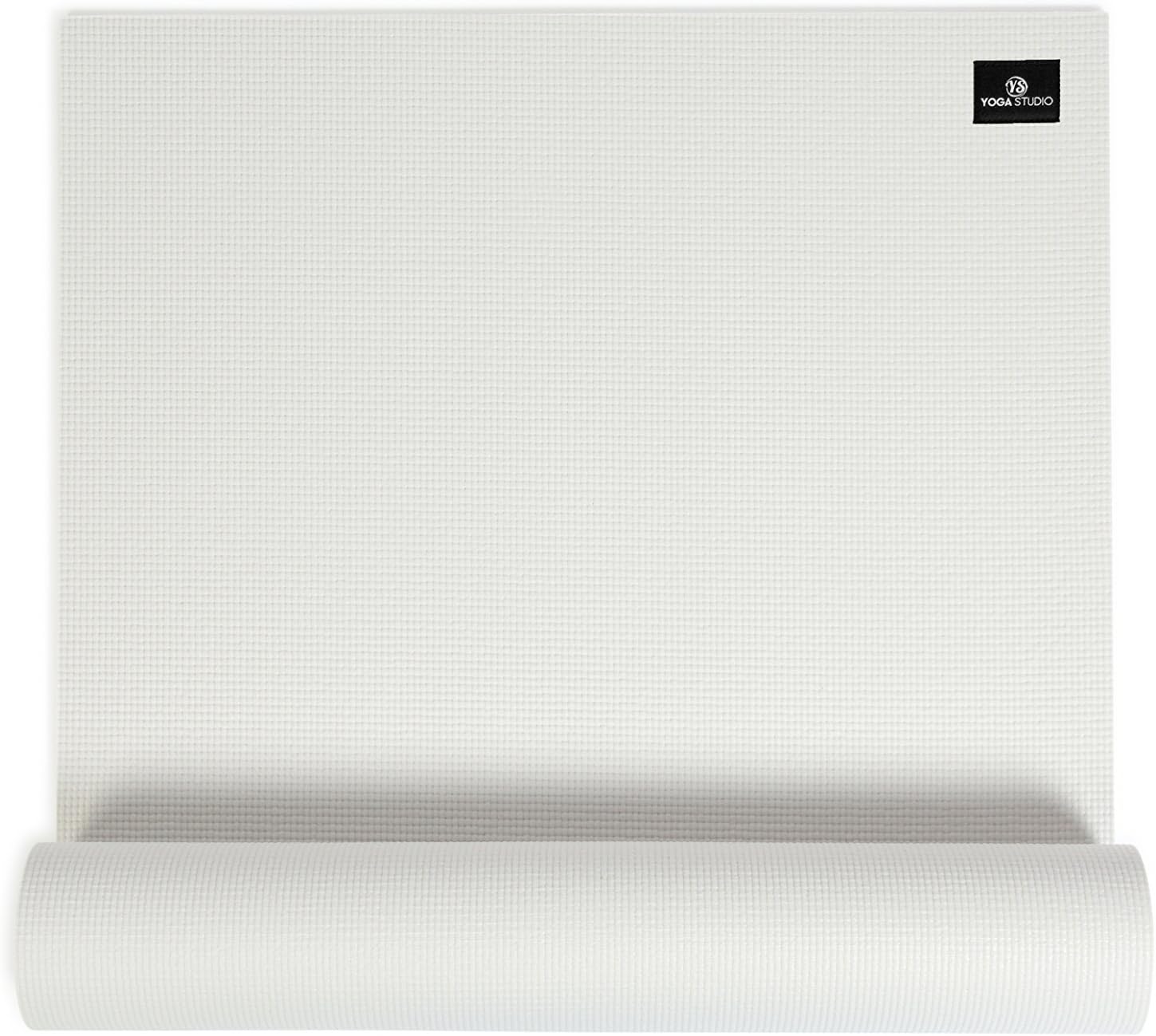 Yoga Studio Sticky Yoga Mat - 183cm x 61cm, 6mm Tear Proof Yoga Mat with Non-Slip Base