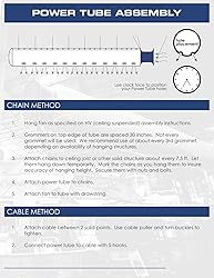 Patterson Fan Power Tube Sock 100' Long, White