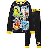 Pokemon T Shirt & Shorts Set for Boys Teens 2 Piece Anime Lounge Set Outfit