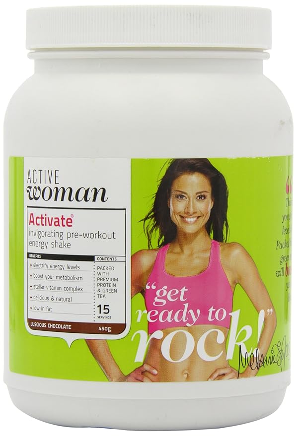 Active Women Activate PreWorkout Energy Shake Luscious Active Women Activate PreWorkout Energy Shake Luscious