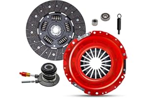 SOUTHEASTCLUTCH Clutch And Slave Kit Stage 2 compatible with Silverado 1500 Sierra 1500 Base SL LS LT SLT SLE WT 1999-2002 4.3L V6 GAS OHV Naturally Aspirated (04-090RRS)