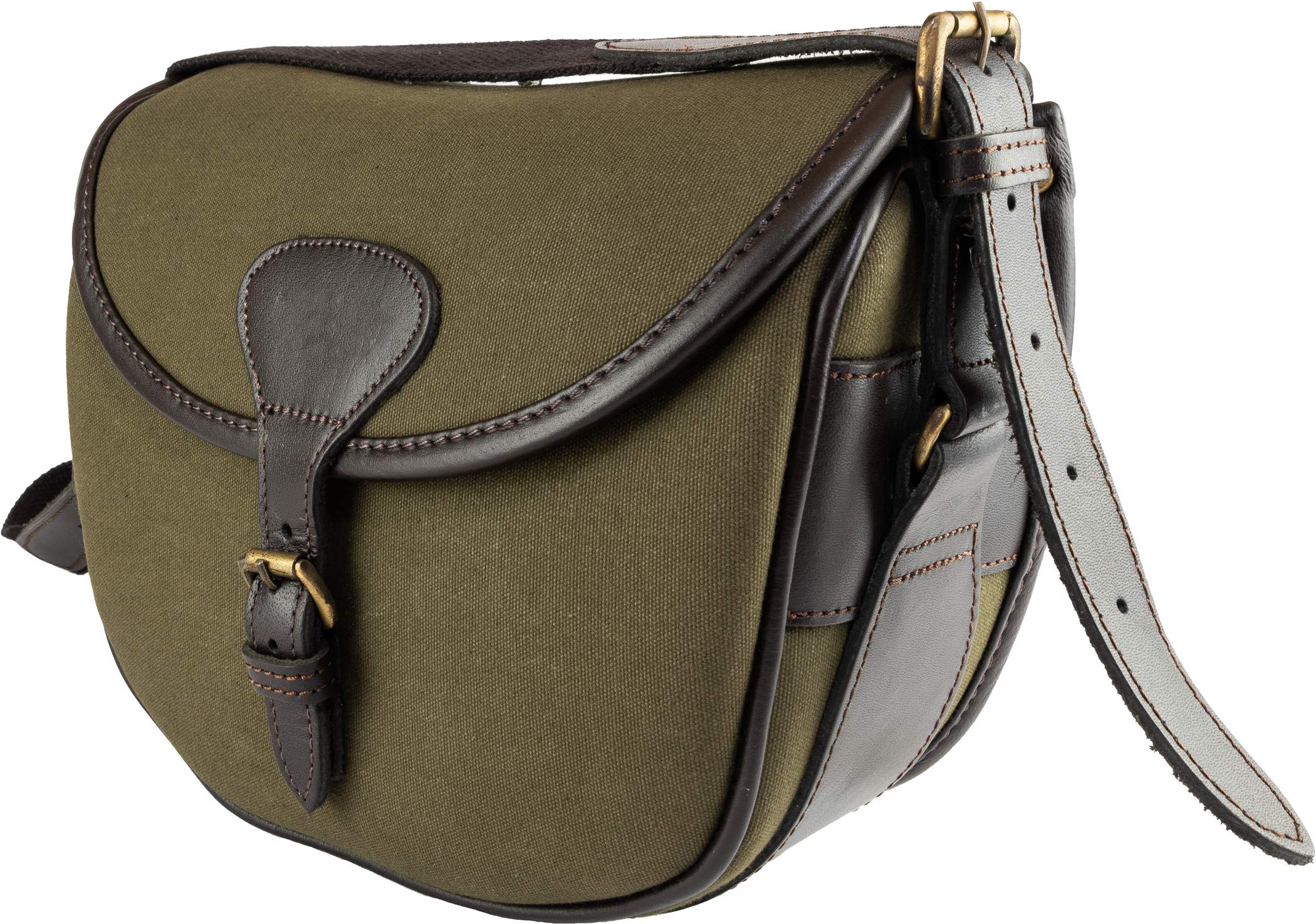 JACK PYKE Heavy Duty Cotton Canvas Cartridge Bag Green