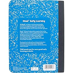 Mead Primary Journal, Half Page Ruled, Grades