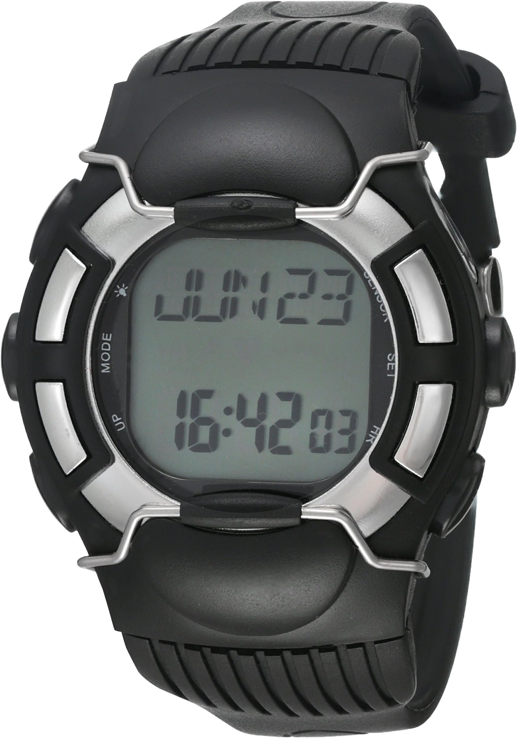 Tushi Finger Touch Heart Rate Monitor Watch + Calorie Counter & Burning Fat Data + Alarm & Stop Watch