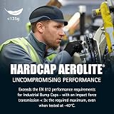JSP HARDCAP Aerolite Lightweight Safety Bump Cap Black Ventilated EN812 view 3
