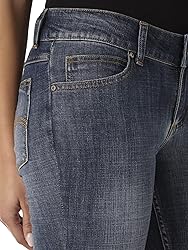 Western Mid Rise Stretch Boot Cut Jean, Mid