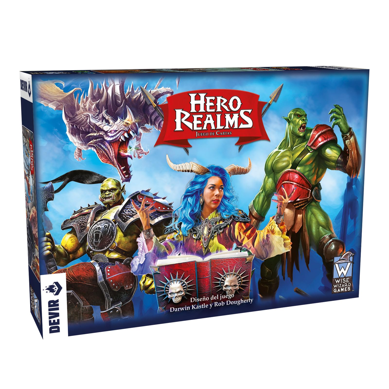 DEVIR - Hero Realms, Card Game (BGHR), 12 Years to 99 Years, Spanish