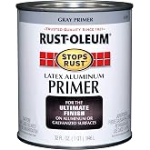 Rust-Oleum 8781502 Stops Rust Flat Aluminum Primer, Quart