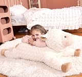 IKASA Giant Sheep Plush Toy 78cm Large Cute Lamb Stuffed Animal view 6