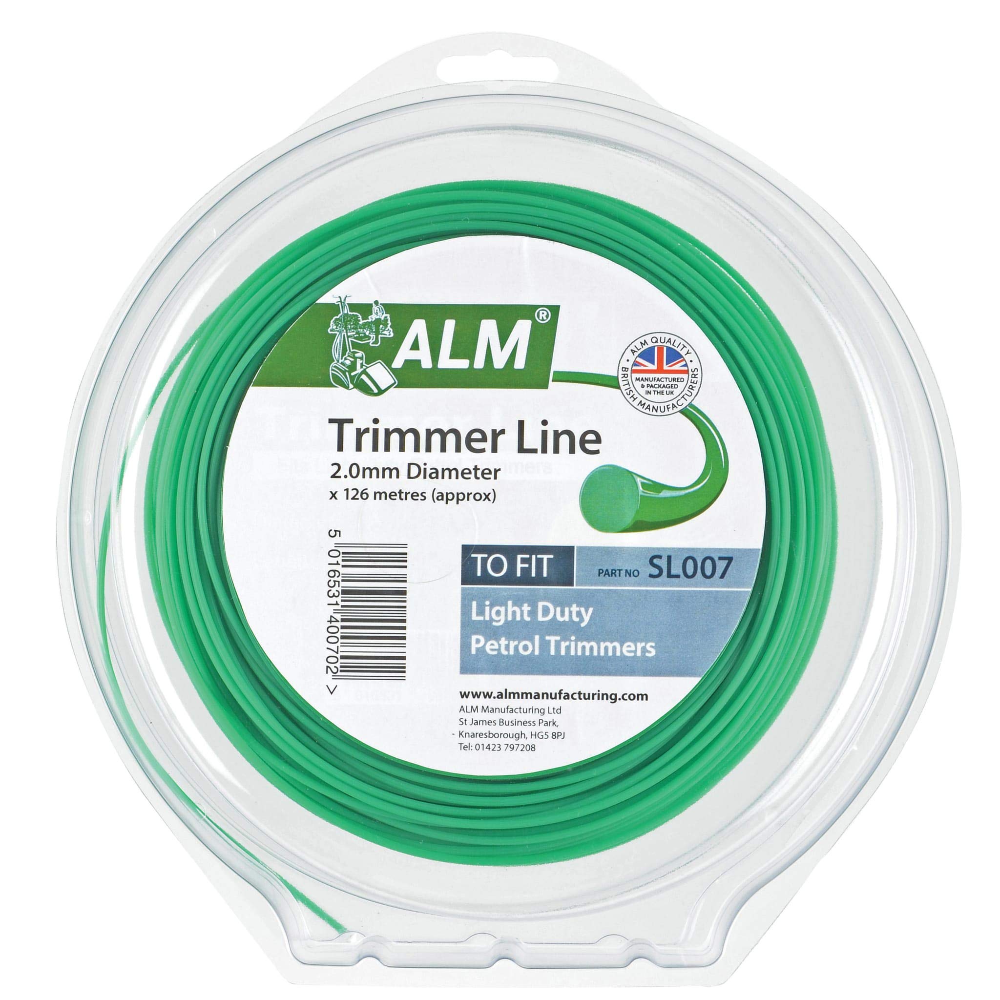 Decco Ltd ALM TRIMMER LINE 2MMX0.5K SL007