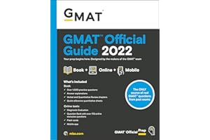 GMAT Official Guide 2022: Book + Online Question Bank