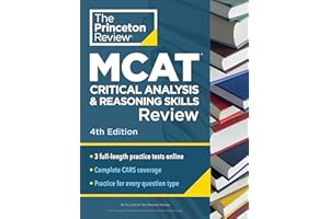 Princeton Review MCAT Critical Analysis and Reasoning Skills Review, 4th Edition: Complete CARS Content Prep + Practice Tests