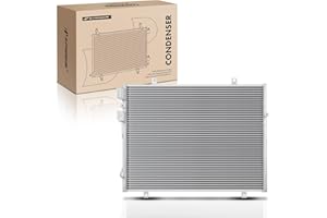 A-Premium Air Conditioning A/C Condenser Compatible with Dodge Dakota 2005-2010 & Mitsubishi Raider 2006-2009 & Ram Dakota 20