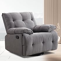 Amazon.com: Glider 360 Degree Swivel Chair, Oversized Rocker