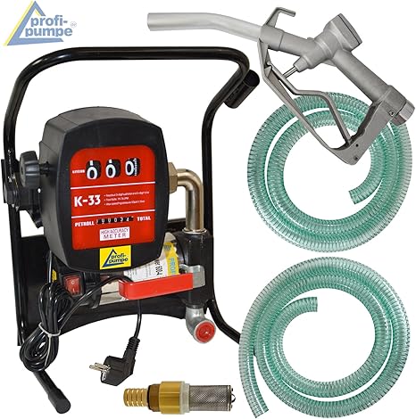 12V 230V Dieselpumpe Bio Heizölpumpe Selbstansaugend Ölpumpe Automatik Pistole E - Foto 9