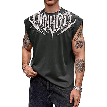 トップス BEEDEN EYELET BACK PRINT TANK Black Women's Punk Buckle Eyelet Tank Top BLACK-L