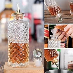 SuproBarware Bitters Bottle for Cocktail Set of 6