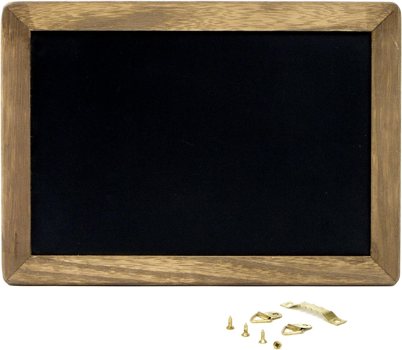 Amazon Com Small Rustic Hanging Chalkboard Sign With Wood Frame