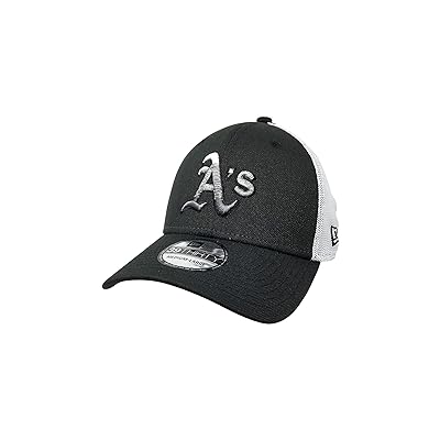 Trucker Hat Oakland A's Hat Amazon Men's Majestic Green/White