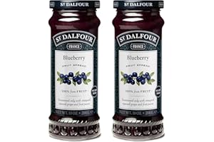 St. Dalfour Wild Blueberry Conserves - 10 oz - 2 Pack