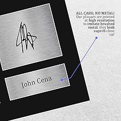 HWC Trading John Cena Wrestling Gifts Printed