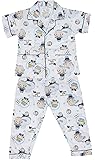 ICABLE Baby Boys and Girls Cotton Cartoon Print Night Suit/Night Wear Shirt and Pyjama Set
