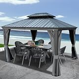 Chatham Steel Hardtop Gazebo : Patio 