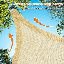 Shade&Beyond Rectangle Sun Shade Sail