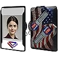 IDGemz American Flag Badge Holder for RSA SecurID Tokens - Holds up to 3 Badges (Holds 2 Tokens)