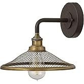 Hinkley Rigby One Light Wall Sconce, Buckeye Bronze