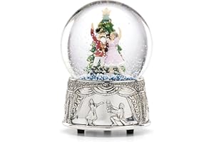 Reed and Barton 887123 Nutcracker Suite Musical Snowglobe, Christmas Decorations, Snow Globe