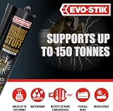 EVO-STIK Seriously Strong Stuff Ultimate Adhesive White 290ml Waterproof 150kg view 3