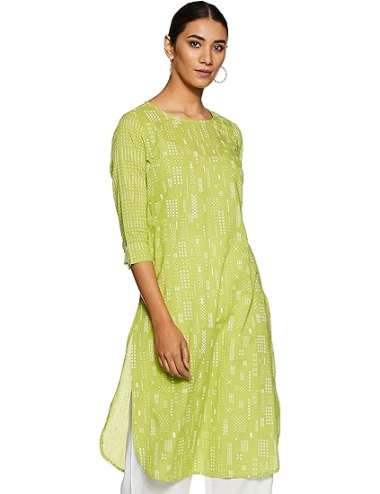 Women's cotton straight Kurta