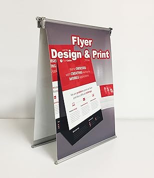 Amazon Com 8 5 X11 5 Desktop L Banner Double Side With Two