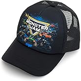 Monster Jam Mesh Adjustable Snapback Baseball Cap One Size Grave Digger El Toro Loco Megalodon