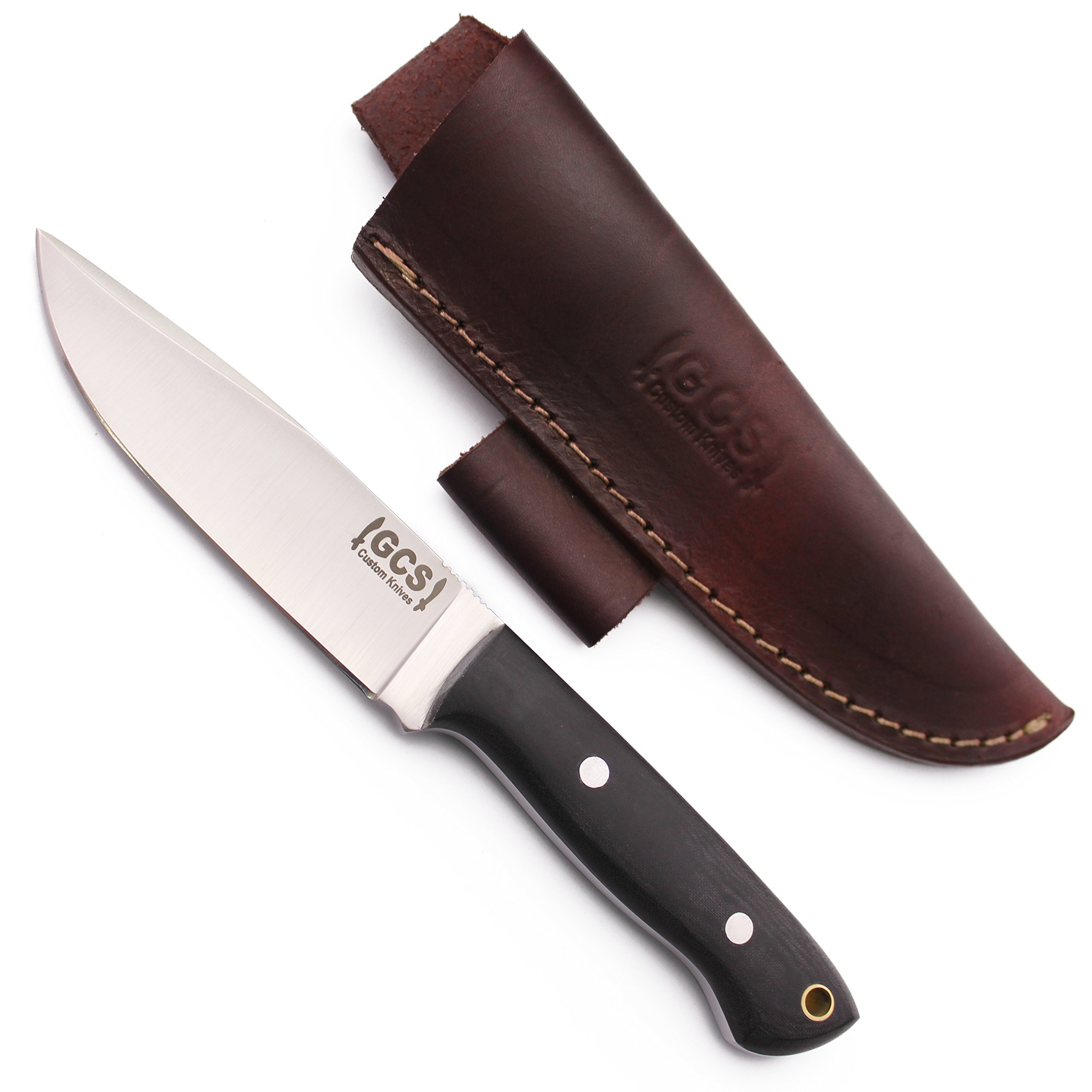 Buy GCS Custom Handmade Black Micarta Handle Machete Bowie D2 Tool