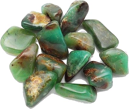 1 pc Chrysoprase Tumbled Stone Gemstone 