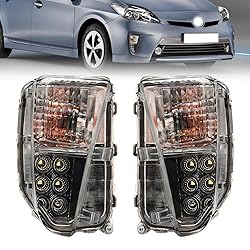 Nioboee Fog Lights Replacement for Prius 2012 2013